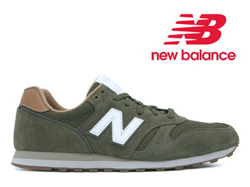 残り28.0センチのみ 【2021秋冬 新作】NEW BALANCE ML373 WR2 KHAKI/WHITE ニューバランス カーキ/ホワイト 緑 白 ベージュ レディース メンズ スニーカー 373 996-574【国内正規品】