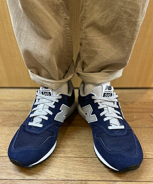 5/18再入荷【2021秋冬 新作】NEW BALANCE ML565 EN1 NAVY 【国内正規品】ニューバランス 565 ネイビー/シルバー レディース メンズ スニーカー 紺 1400NV,996BNカラー ESSENTIAL PACK LADYS MENS SNEAKER【国内正規品】