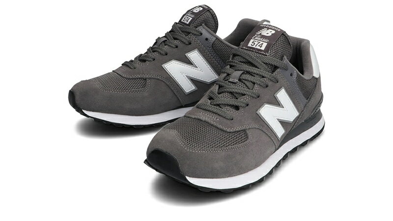 5/24再入荷【2021春夏新作 継続品】NEW BALANCE ML574 EG2 GRAY ESSENTIAL PACKニューバランス グレー レディース メンズ スエード メッシュ【国内正規品】スニーカー 灰色 エッセンシャルパック