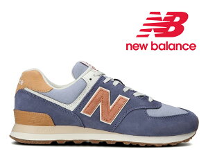 【2022年春夏新作】ニューバランス レディース メンズ スニーカー 574 ナイトブルー 青 紫 NEW BALANCE ML574 RA2 NIGHT BLUE SUSTAINABLE PACK スエード メッシュ サステナブルパック【国内正規品】