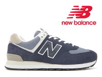 ニューバランス スニーカー 574 ネイビー レディース メンズ 紺 NEW BALANCE ML574 RE2 NAVY SUSTAINABLE PACK スエード メッシュ サステナブルパック【国内正規品】