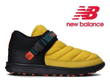 【国内正規品】ニューバランス キャラバン モック ミッド イエロー/ブラック/グリーン NEW BALANCE CARAVAN MOC MID M YELLOW/BLACK/GREEN SUFMMOCM レディース メンズ スニーカー 撥水加工 プリマロフト ダウン ショート ブーツ 北村匠海 DISH//