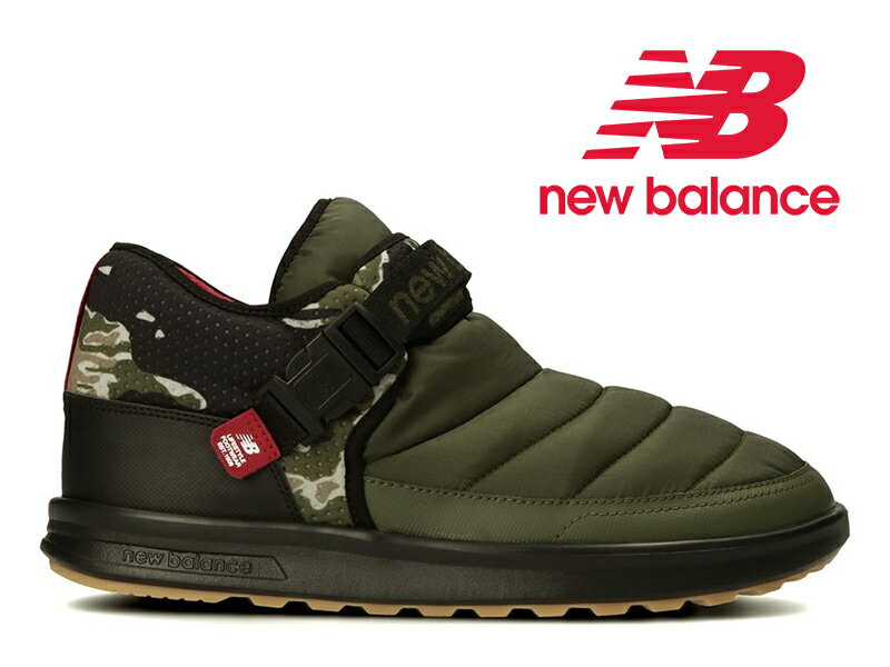 12/3新入荷【国内正規品】ニューバランス キャラバン モック ミッド グリーン カモ NEW BALANCE CARAVAN MOC MID X GREEN CAMO レディース メンズ スニーカー 撥水加工 プリマロフト ダウン ショート ブーツ