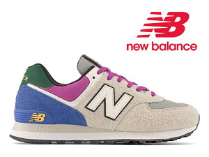 【2022秋冬新作】 ニューバランス スニーカー 574 ライトグレー ブルー ピンク グリーン レディース NEW BALANCE U574 CP2 LIGHT GRAY オフホワイト ユニセックスモデル スエード メッシュ【国内正規品】