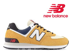 ニューバランス スニーカー 574 イエロー 黄色 レディース メンズ NEW BALANCE U574 CY2 YELLOW スエード メッシュ【国内正規品】