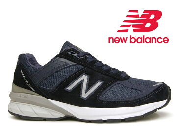 【残り22.5 24.0 24.5 25.0センチ】ニューバランス W990 NV5 NAVY/SILVER ネイビー/シルバー 紺/銀 レディース スニーカー ウォーキング ランニング アメリカ製 NEW BALANCE V5 1400-996 992-993【国内正規品】