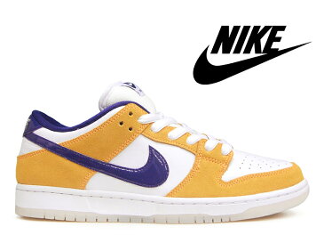 ナイキ SB ダンク ローカット プロ【 LAKERS 】レーザーオレンジ/リジェンシーパープルNIKE SB DUNK LOW PRO LASER ORANGE/REGENCY PURPLEオレンジ 紫 ホワイト 白 黄色 レイカーズ メンズ スニーカー