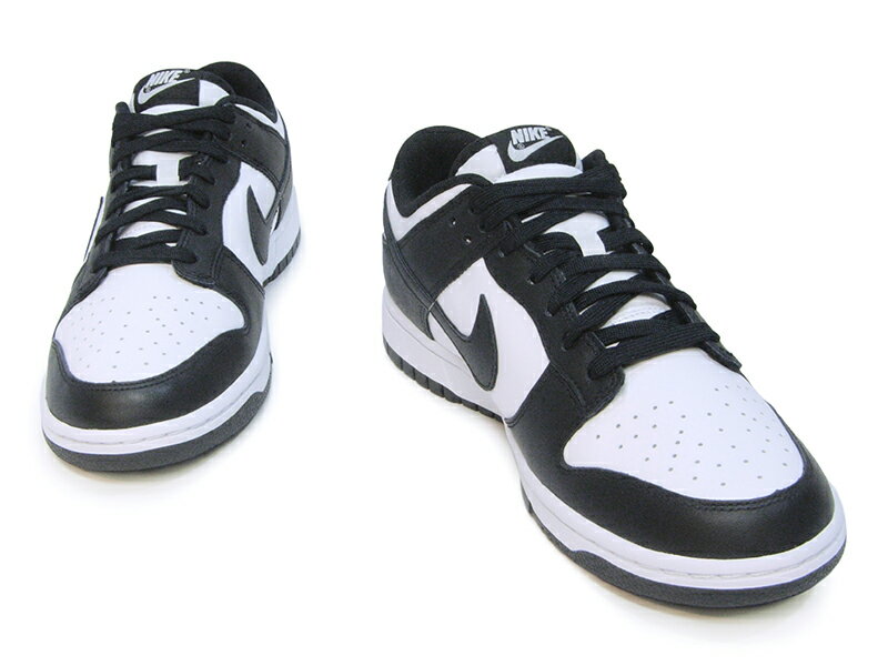 【7/31再入荷 】NIKE ナイキ DUNK LOW RETRO WHITE/BLACK-WHITE ダンク ロー レトロ ホワイト/ブラック-ホワイト メンズ スニーカー 白黒 パンダカラー