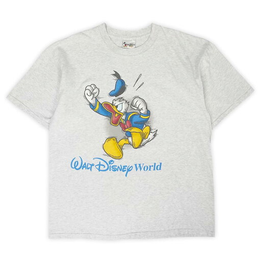 ディズニー Disney 00s 2000年代 キャラクタープリント Tシャツ ドナルドダック USA 旧タグ ヴィンテージ アメリカ 古着 メンズ Tシャツ カットソー 霜降りグレー L【中古】 ディズニー Disney 00s 2000年代 キャラクタープリント Tシャツ ドナルドダック USA 旧タグ ヴィンテージ アメリカ 古着 メンズ Tシャツ カットソー 霜降りグレー L【中古】