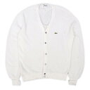 アイゾッド ラコステ IZOD LACOSTE 80's 80年代 アクリルカーディガン MADE IN USA 米国製 糸巻タグ VINTAGE ヴィンテージ...