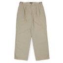 ドッカーズ DOCKERS 90s 90年代 2タック チノトラウザー Levi’s リーバイス傘下 旧タグ 定番 USA ヴィンテージ アメリカ 古着 メンズ ズボン パンツ ベージュ W34 L30【中古】