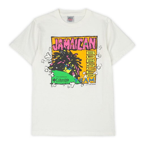 コロンビア Columbia 90s 90年代 Jamaican Bobsled Team プリントTシャツ 珍品 ボブスレー ONEITA オニータ MADE IN USA アメリカ製 ヴィンテージ 古着 ホワイト 白 M【中古】 コロンビア Columbia 90s 90年代 Jamaican Bobsled Team プリントTシャツ 珍品 ボブスレー ONEITA オニータ MADE IN USA アメリカ製 ヴィンテージ 古着 ホワイト 白 M【中古】