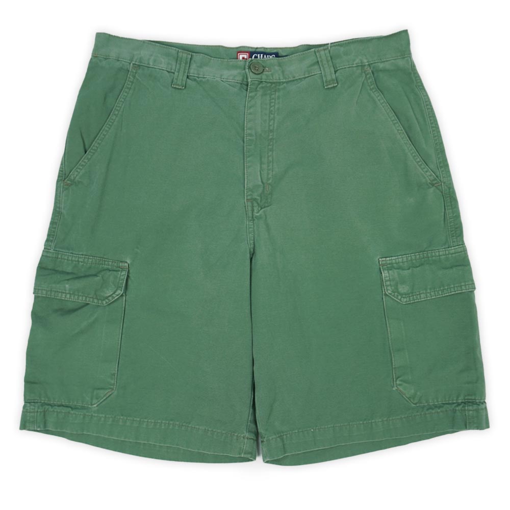 チャップス CHAPS 00s 2000年代 Y2K 6ポケット カーゴショーツ ポロラルフローレン POLO ハーフパンツ USA ヴィンテージ アメリカ 古着 メンズ ショートパンツ グリーン W33【中古】