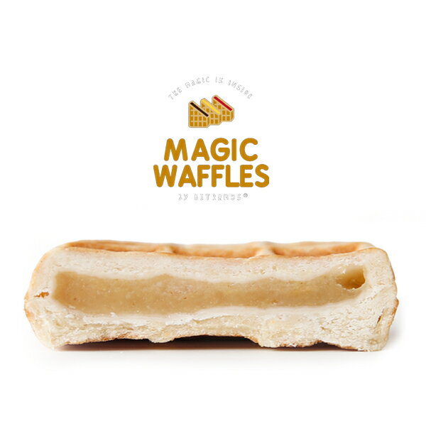 【初回限定価格でご案内中！アップルシナモンレーズン】本場ベルギー産 フィリングたっぷりで手軽に美味しい！マジックワッフル 【約80g×3個セット】【冷凍のみ】 ワッフル マジックワッフル アップル シナモン レーズン スイーツ お菓子 【CK】