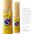 カンパーニャ　サレルノ産　パスティフィーチョ　ヴィチドー　ミニ　パスタ　スパゲッテーニ1.6mm　1kg　ロングパスタ　グラニャーノ　イタリア　【常温/全温度帯可】