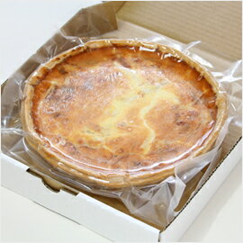 サクッとほわっと！手作りキッシュロレーヌ（タルトベーコン入）【ホール】 0403PUP10EG【冷凍のみ】【D+0】【父の日 ギフト プレゼント お返し お中元 パーティ】のサムネイル