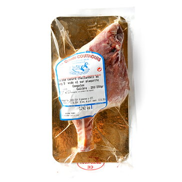フランス:キュイスドカナールシャラン(鴨骨付きモモ肉)【250g-350g】【冷凍のみ】【D+0】 家禽類