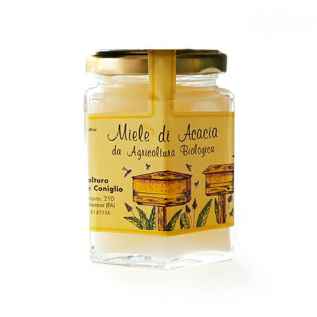 シチリア産：ジュゼッペ・コニーリオ・アカシア蜂蜜（I.C.E.A認定）| ハチミツ | 蜂蜜 | はちみつ |