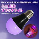 全店10倍ポイント!2個セット LEDブラックライト UV紫外線電球 9.5W E26 385nm LED