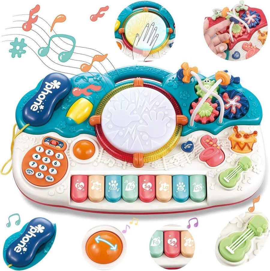 音楽おもちゃ 子供 多機能 ピアノ・鍵盤楽器の玩具 赤ちゃん