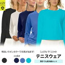【UVカット長袖】テニスウェア 長袖 テニス UVカット 紫外線カット 海外 レディース かわいい おしゃれ 大人可愛い ラッキーインラブ Lucky in L...