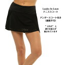 【テニススコート】テニスウェア レディース おしゃれ かわいい 大人可愛い 海外 輸入 高級 プレゼント ギフト ラッキーインラブ Lucky In Love ...