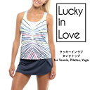 【タンクトップ】テニスウェア レディース タンク テニス ヨガ ピラティス おしゃれ かわいい 大人可愛い 海外 輸入 高級 プレゼント ギフト ラッキーインラ...