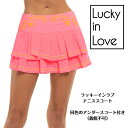 【テニススコート】テニスウェア レディース おしゃれ かわいい 大人可愛い 海外 輸入 高級 プレゼント ギフト ラッキーインラブ Lucky In Love ...
