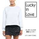 【長袖トレーナー】Lucky in Love 冬 ラッキーインラブ Ruche Back Long Sleeve テニスウェア テニス パデル レディース 長袖...