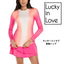 【テニス長袖】テニスウェア 冬 レディース 長袖 テニス おしゃれ かわいい 大人可愛い 海外 輸入 高級 プレゼント ギフト ラッキーインラブ Lucky I...
