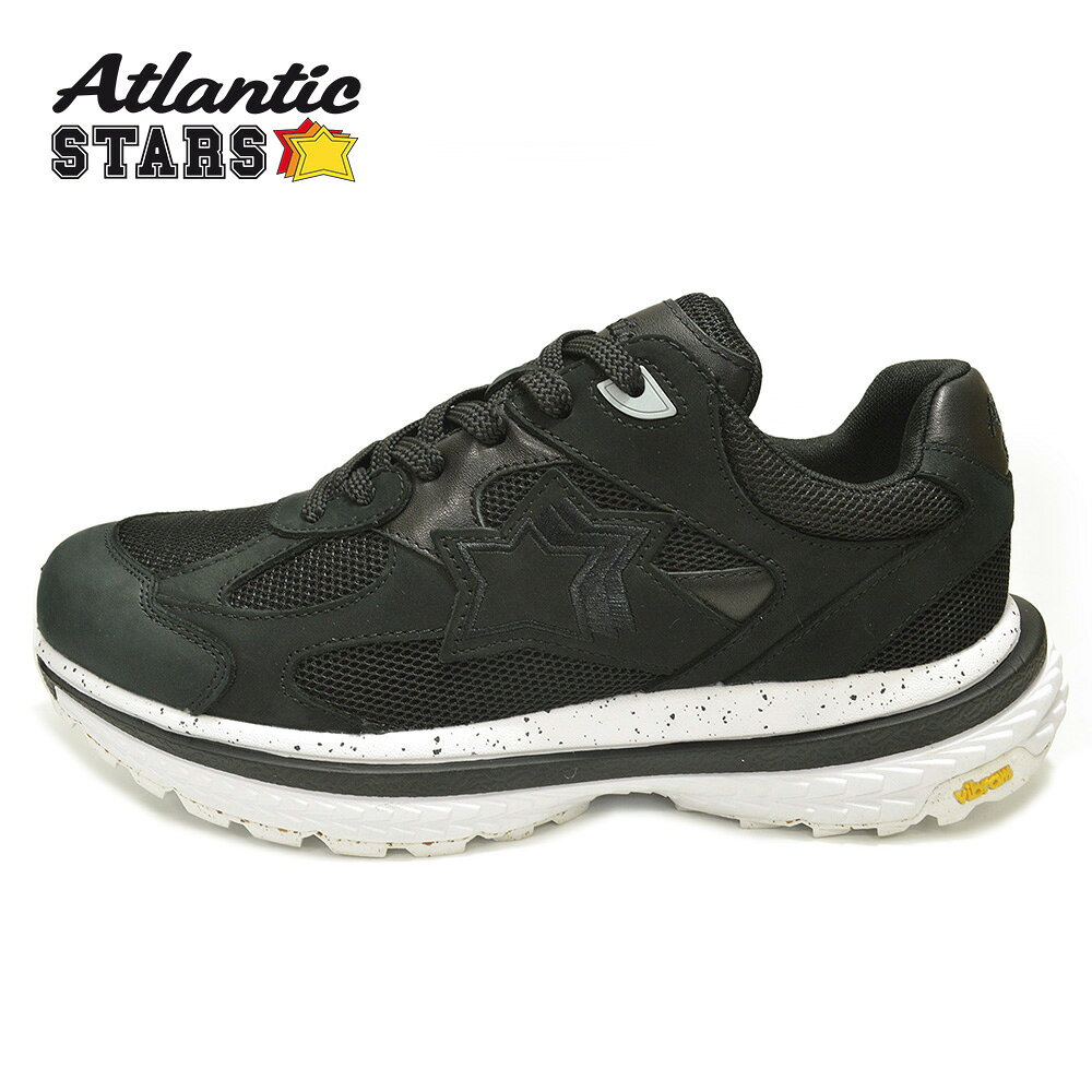 Atlantic STARS アトランティックスターズ スニーカー 2026-27年AW秋冬新作 VANCOUVER バンクーバー VANC-japanlimited-008 BLACK Venice Stone ブラック