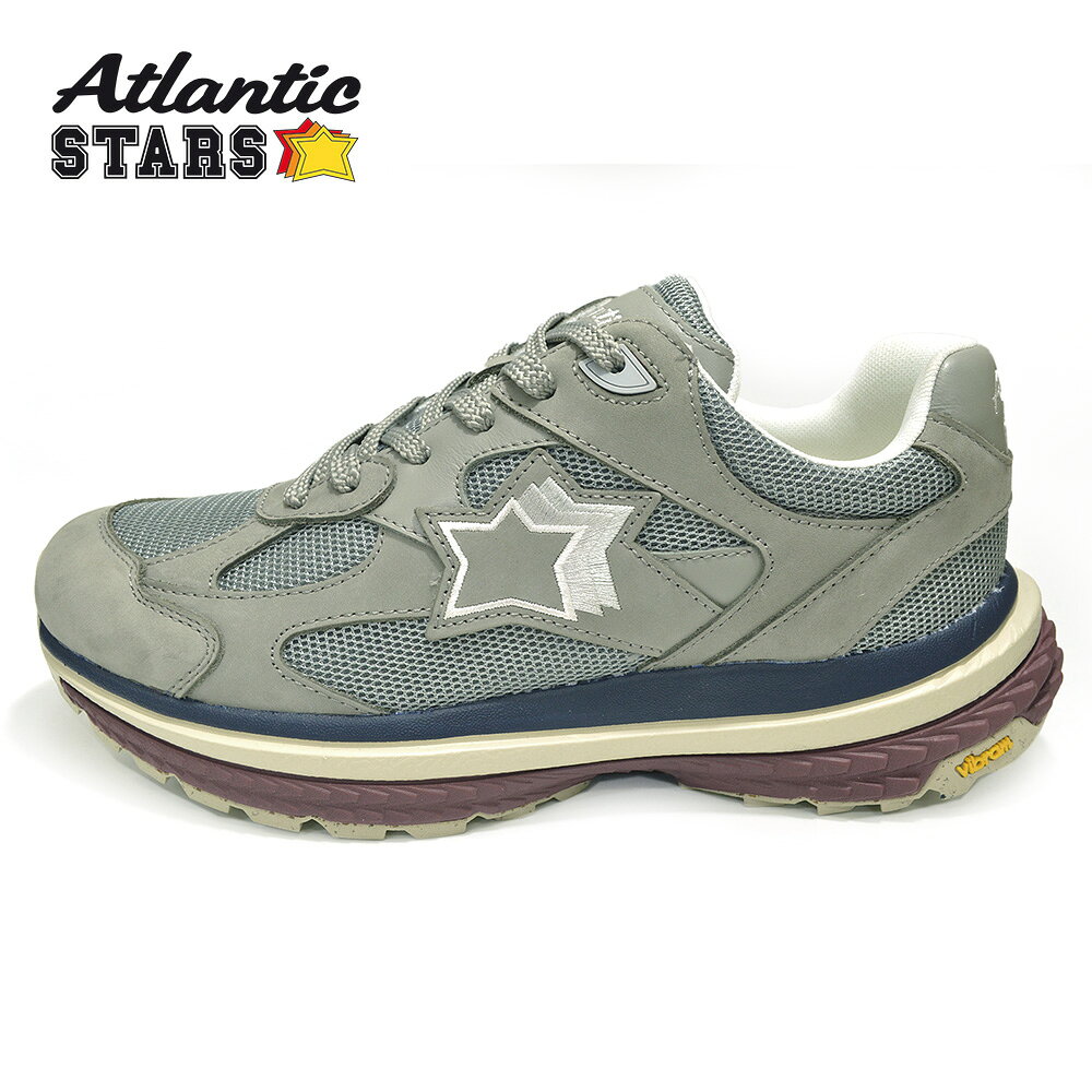 Atlantic STARS アトランティックスターズ スニーカー 2026-27年AW秋冬新作 VANCOUVER バンクーバー VANC-japanlimited-015 GRAY Torino Merlot グレー