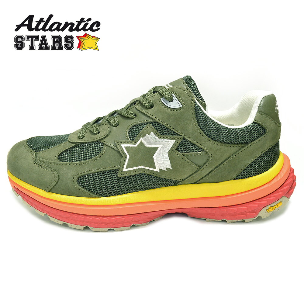 Atlantic STARS アトランティックスターズ スニーカー VANCOUVER バンクーバー VANC-japanlimited-019 MILITARY GREEN Riviera Sunset ミリタリーグリーン