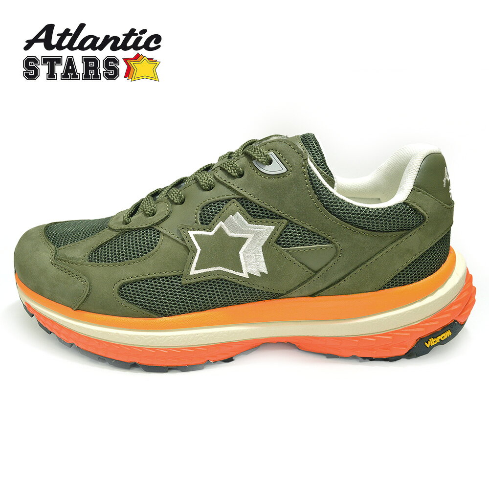 Atlantic STARS アトランティックスターズ スニーカー VANCOUVER バンクーバー VANC-japanlimited-020 MILITARY GREEN Bologna Terracotta ミリタリーグリーン