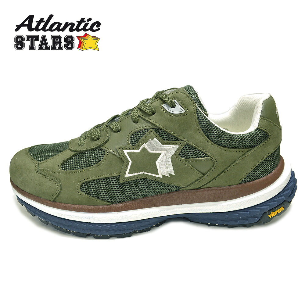 Atlantic STARS アトランティックスターズ スニーカー VANCOUVER バンクーバー VANC-japanlimited-021 MILITARY GREEN Portofino Harbor ミリタリーグリーン