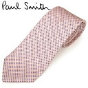 ネクタイ ポールスミス Paul Smith メンズ リトルスター柄 星柄 シルク サイズ剣幅8cm eps15w024 M1A-0TIEX-AAX53-20 ピンク