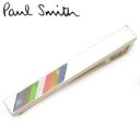 ポールスミス(ネクタイピン） タイピン ポールスミス メンズ Paul Smith タイバー/ネクタイピン eps20s211 M1A TPIN ADSTRP Stripe Tiepin シルバーマルチ