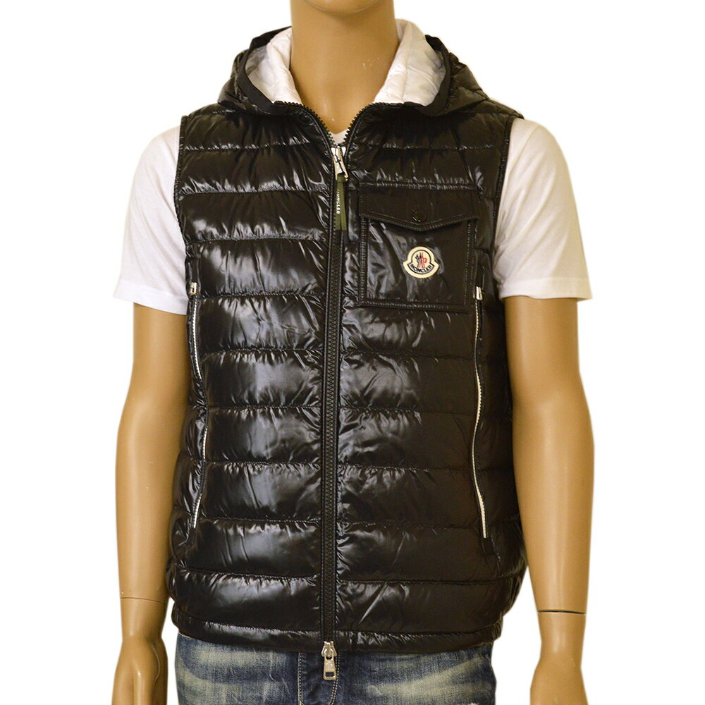 MONCLER モンクレール メンズ ダウンベスト RAGOT iymc23s007 1A00068 M1592 999 BLACK ブラック