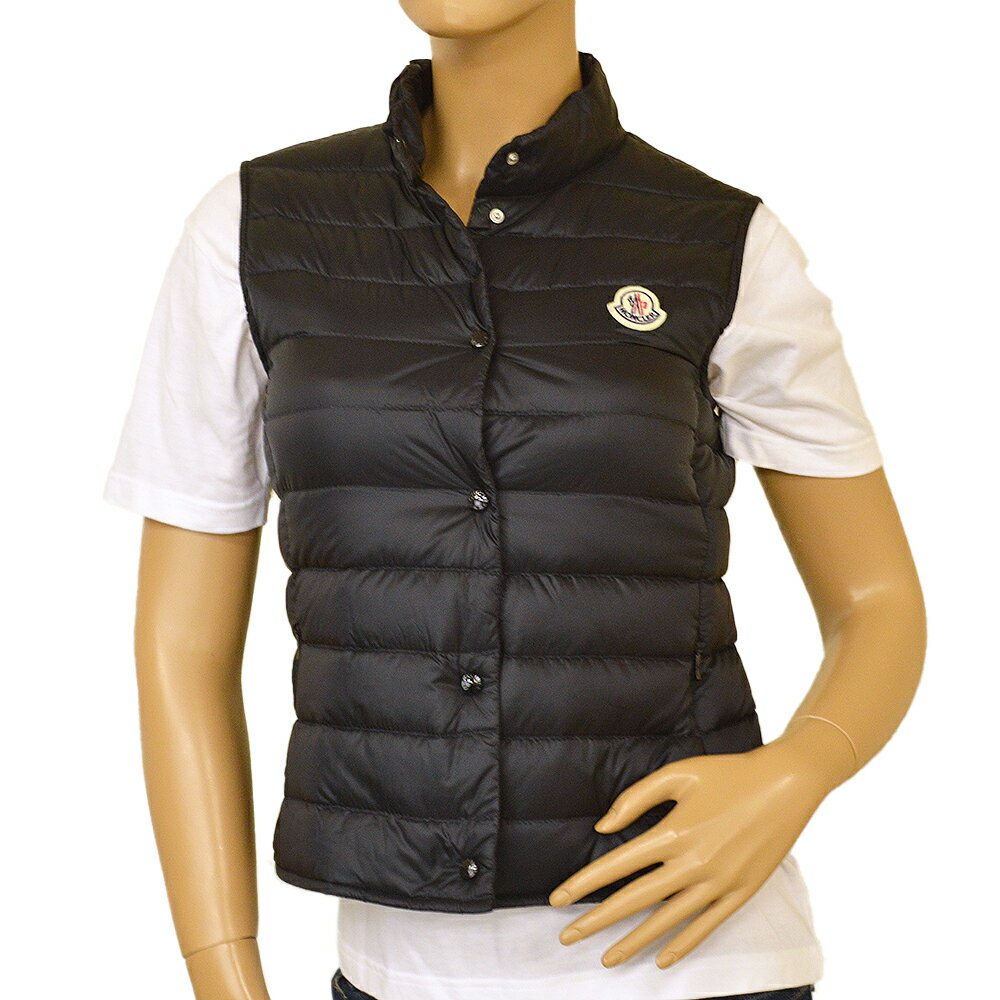 MONCLER モンクレール レディース ダウンベスト iymc23s507 LIANE 1A10200 53048 999 BLACK ブラック