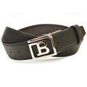 BALLY バリー メンズ リバーシブルレザーベルト(サイズ調整可能)eba005 BERNYS 35 M BLACK/BLACK ブラック