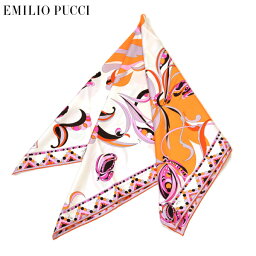 エミリオ・プッチ スカーフ スカーフ エミリオプッチ レディース EMILIO PUCCI プッチ柄シルクスカーフ(サイズ90×90cm)eep19w106 JR484 1 ピンク