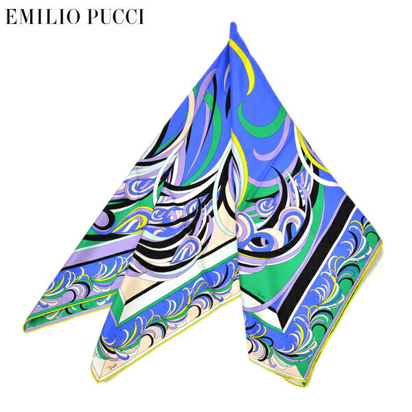 スカーフ エミリオプッチ レディース EMILIO PUCCI プッチ柄シルクスカーフ(サイズ90×90cm)eep19w118 JR509 2 パープル