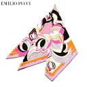 スカーフ エミリオプッチ レディース EMILIO PUCCI プッチ柄シルクスカーフ(サイズ90×90cm)eep19w122 JR510 2 ピンク