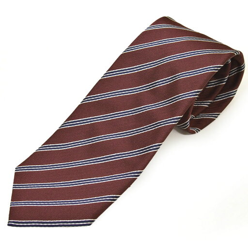 Zegna ゼニア ネクタイ メンズ ストライプ柄シルクネクタイ(サイズ剣幅8cm)eez22w009 Z4D04T-BU1 BURGUNDY バーガンディ Zegna ゼニア ネクタイ メンズ ストライプ柄シルクネクタイ(サイズ剣幅8cm)eez22w009 Z4D04T-BU1 BURGUNDY バーガンディ