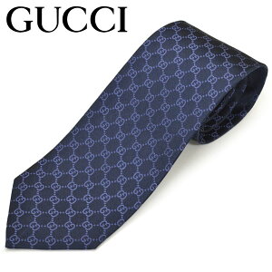 ネクタイ グッチ メンズ GUCCI GGパターン柄 シルク(サイズ剣幅8cm)egc19w014 456520-4168 ネイビー