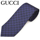 ネクタイ グッチ メンズ GUCCI GGパターン柄シルクネクタイ(サイズ剣幅8cm)egc20s005 456522-4000 ネイビー