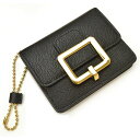 BALLY バリー レディース キーホルダー付きカードケース(サイズF)eba038 JINA W.BL BLACK ブラック