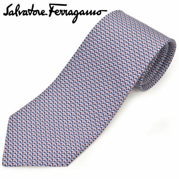 ネクタイ サルバトーレフェラガモ メンズ Salvatore Ferragamo ハチモチーフ柄シルクネクタイ(サイズ剣幅8cm)efg20s032 358760-001 ネイビー