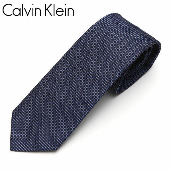 カルバン・クライン ネクタイ ネクタイ Calvin Klein カルバンクライン メンズ 小柄/ナロータイ サイズ剣幅7cm eck17s010 5264R-2 ネイビー