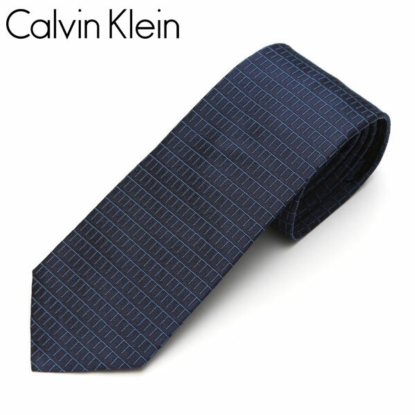 カルバン クライン ネクタイ ネクタイ Calvin Klein カルバンクライン メンズ 小柄/ナロータイ サイズ剣幅7cm eck17s016 5266R-2 ネイビー